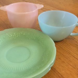 Vintage dish lot